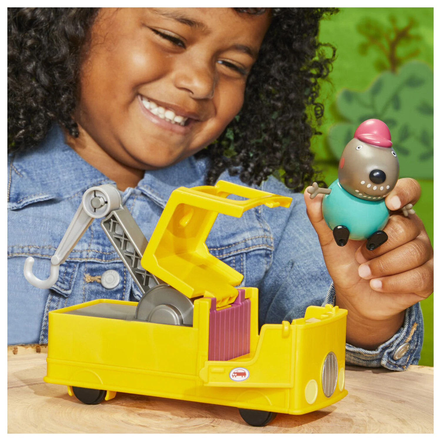 Peppa Pig Granddad Dogs Tow Truck set de joaca poza produsului