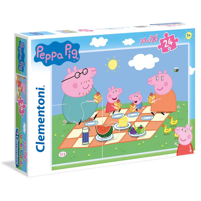 Peppa Pig Maxi puzzle 24 piese poza produsului