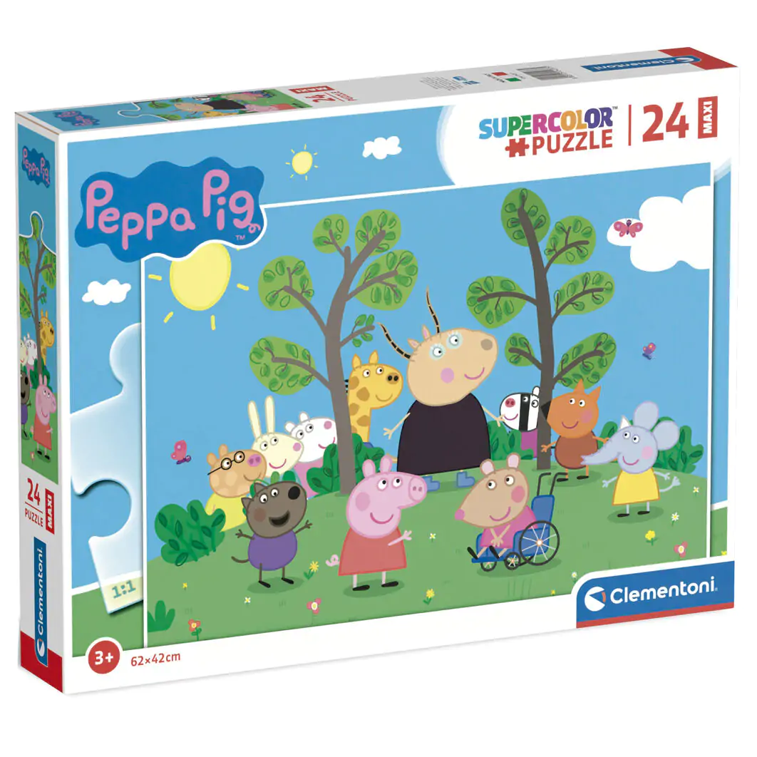 Peppa Pig maxi puzzle 24 piese poza produsului