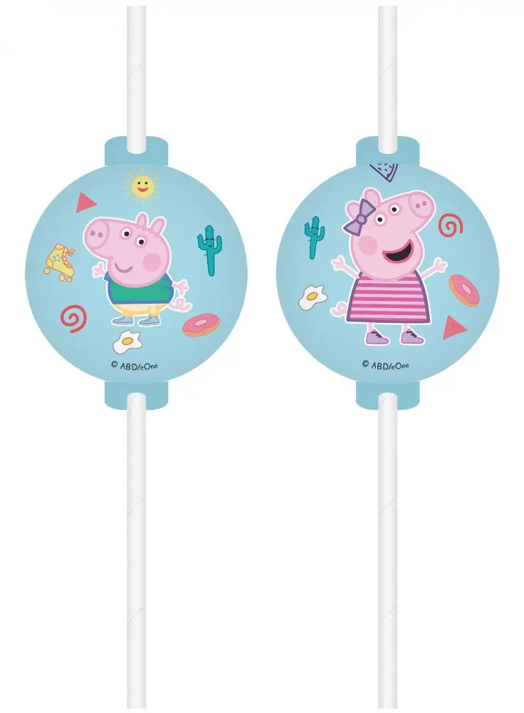 Peppa Pig Messy Play, Peppa Pig Paie din hârtie, set 4 piese FSC poza produsului