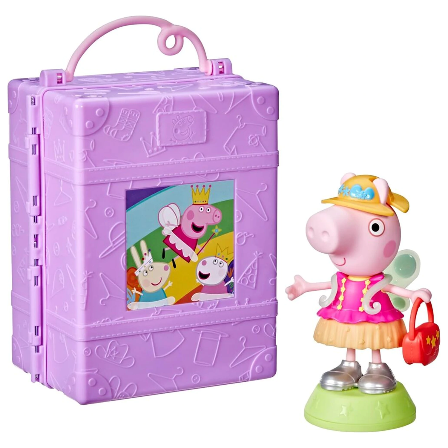Peppa Pig Peppa's Dress-Up garderoba + figura 15cm poza produsului
