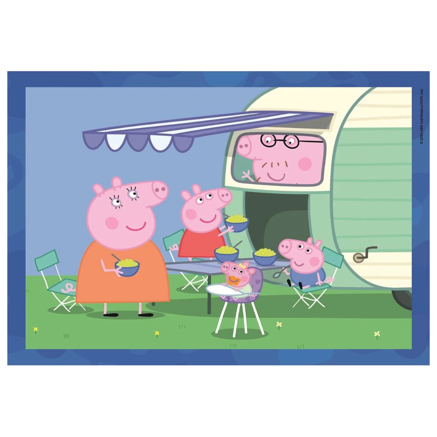 Peppa Pig puzzle 12-16-20-24 piese poza produsului