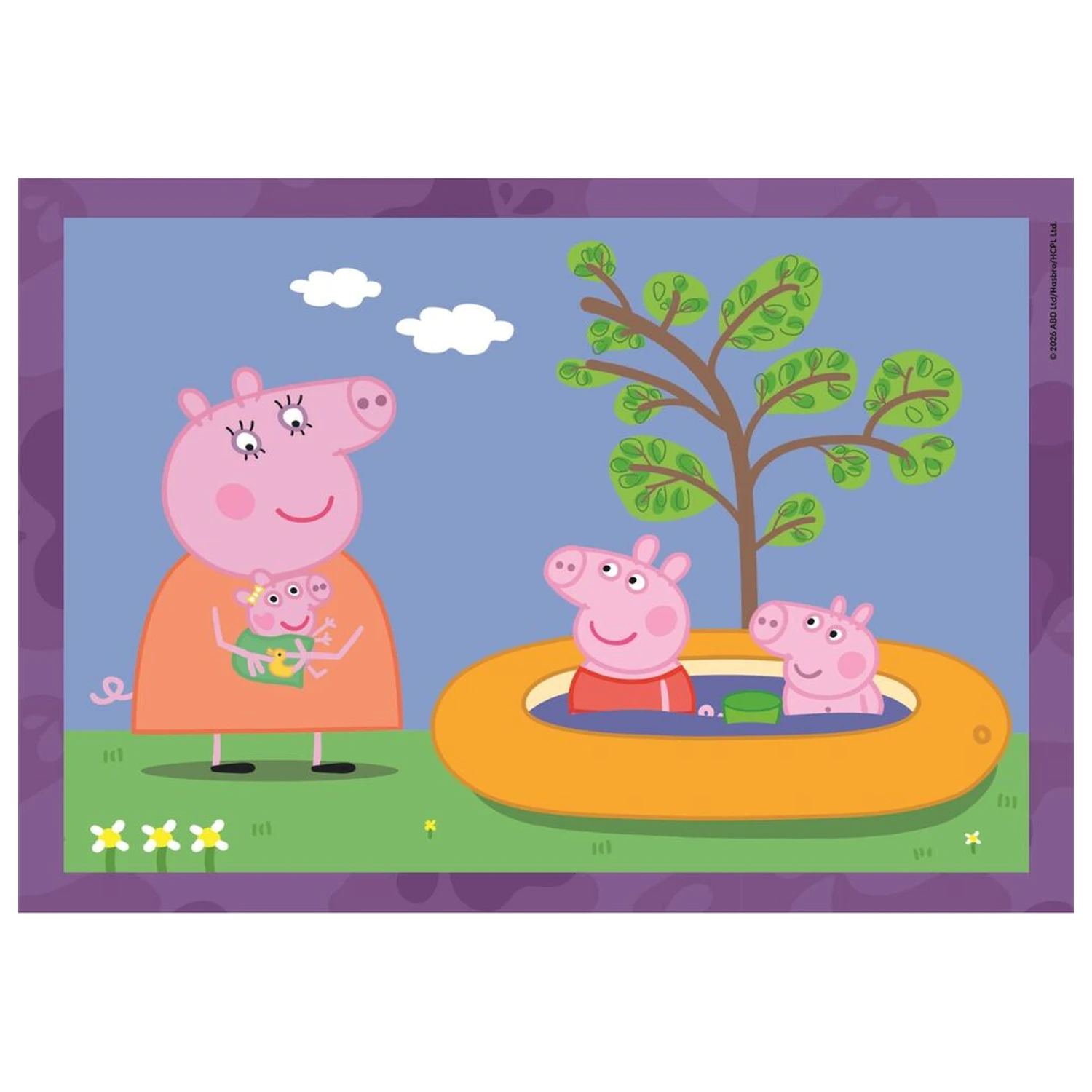 Peppa Pig puzzle 12-16-20-24 piese poza produsului