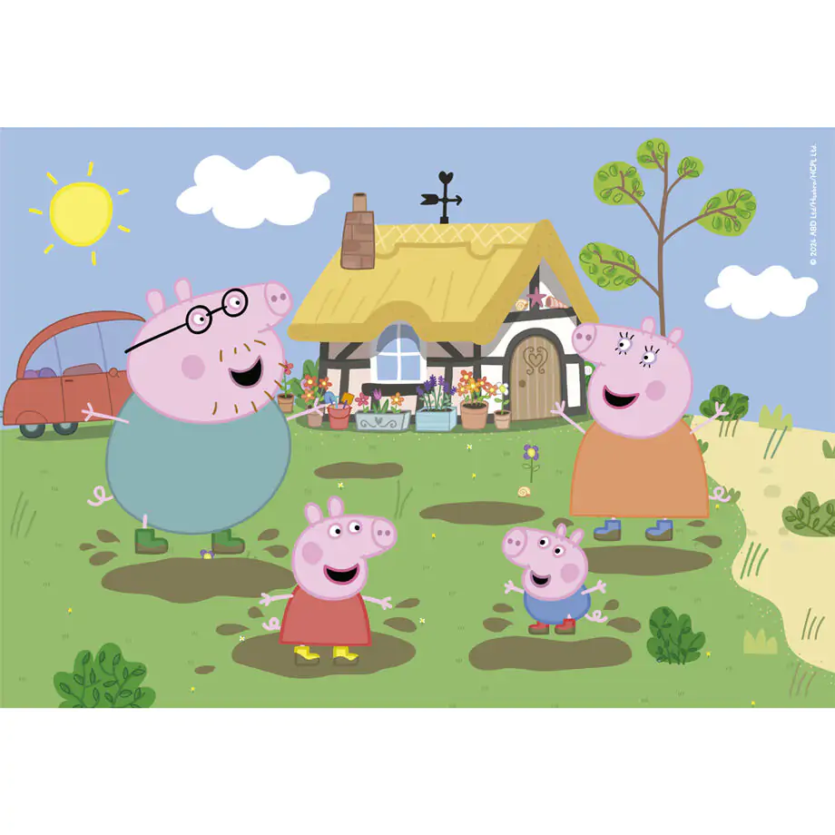 Peppa Pig puzzle 30 bucăți poza produsului