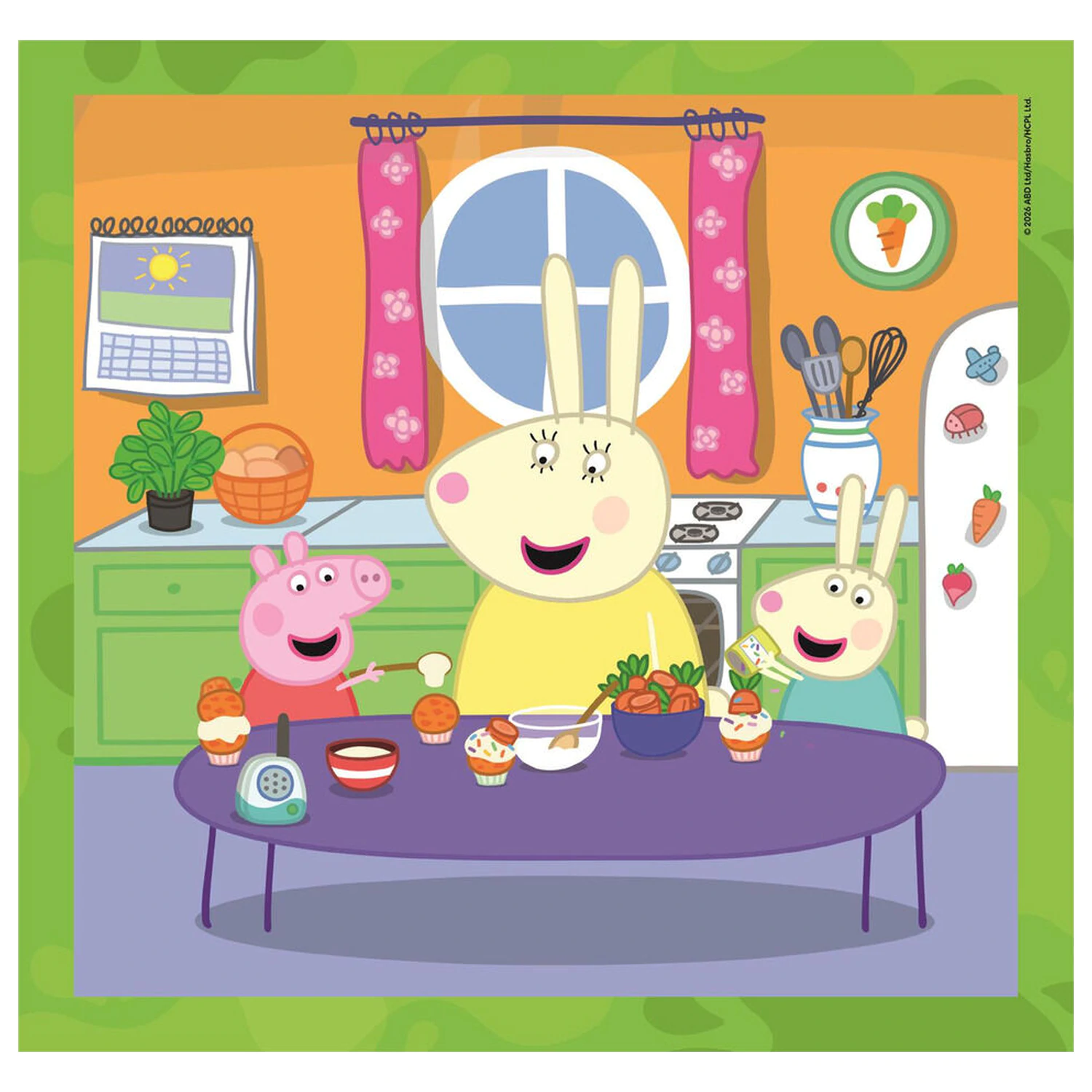 Peppa Pig puzzle 3x48 piese poza produsului