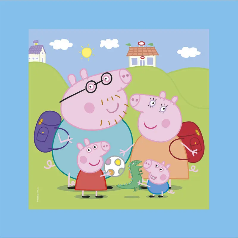 Peppa Pig Frame me Up puzzle 60 piese poza produsului