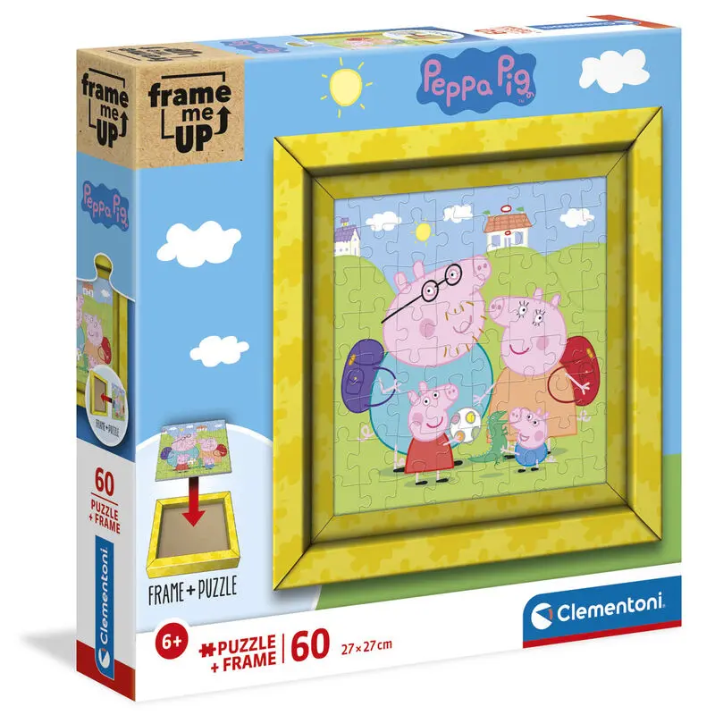 Peppa Pig Frame me Up puzzle 60 piese poza produsului