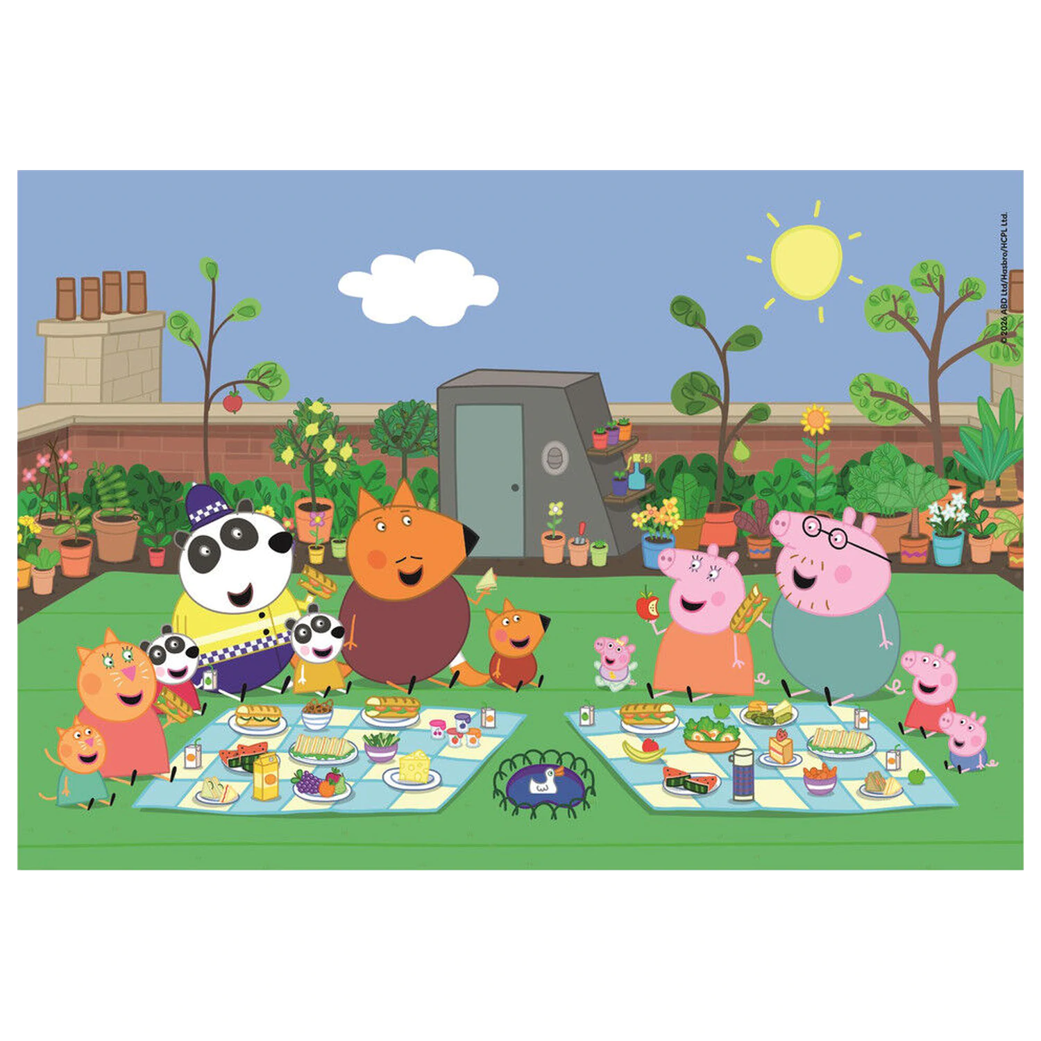 Peppa Pig puzzle maxi 24 piese poza produsului