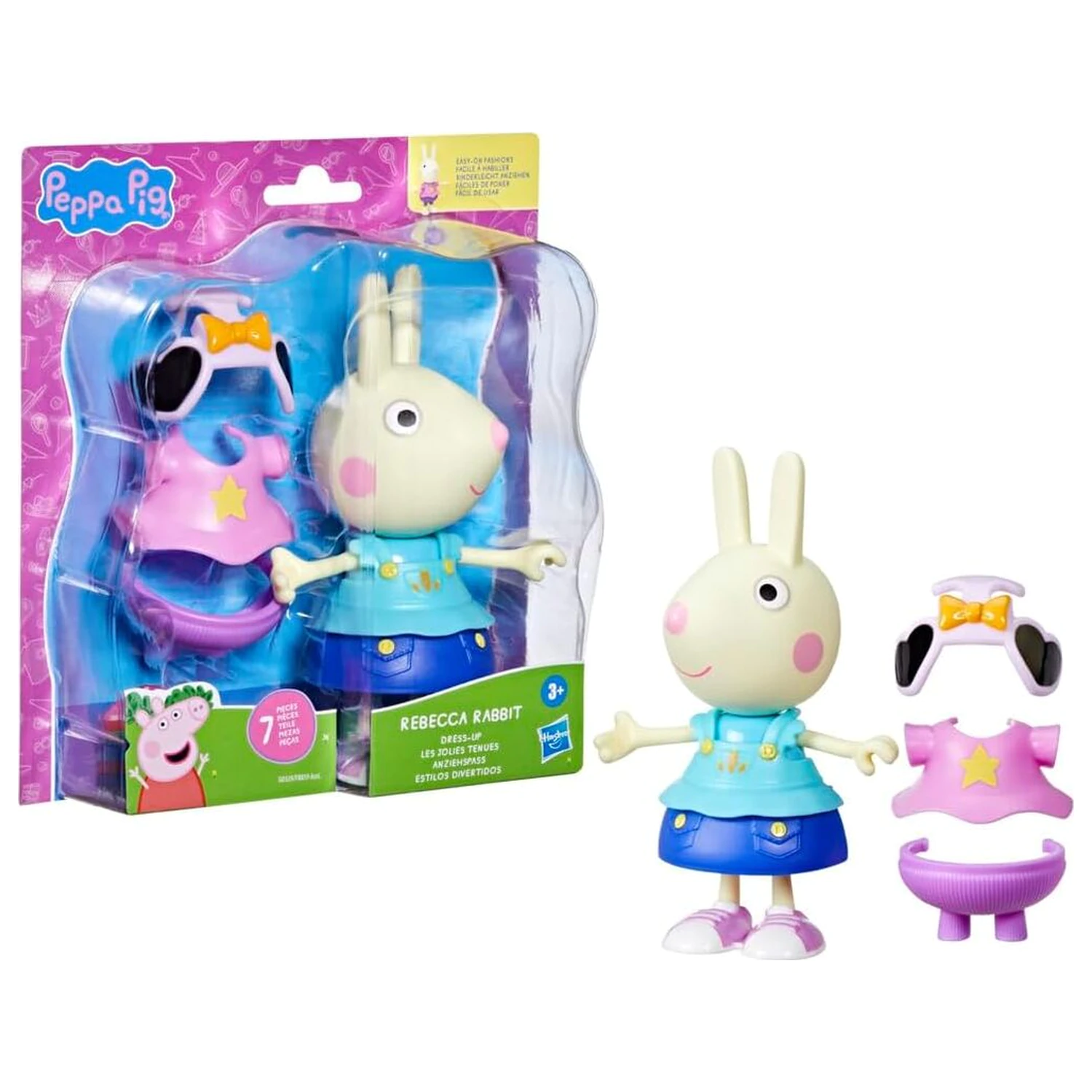 Peppa Pig Rebecca Rabbit figurina 15cm poza produsului