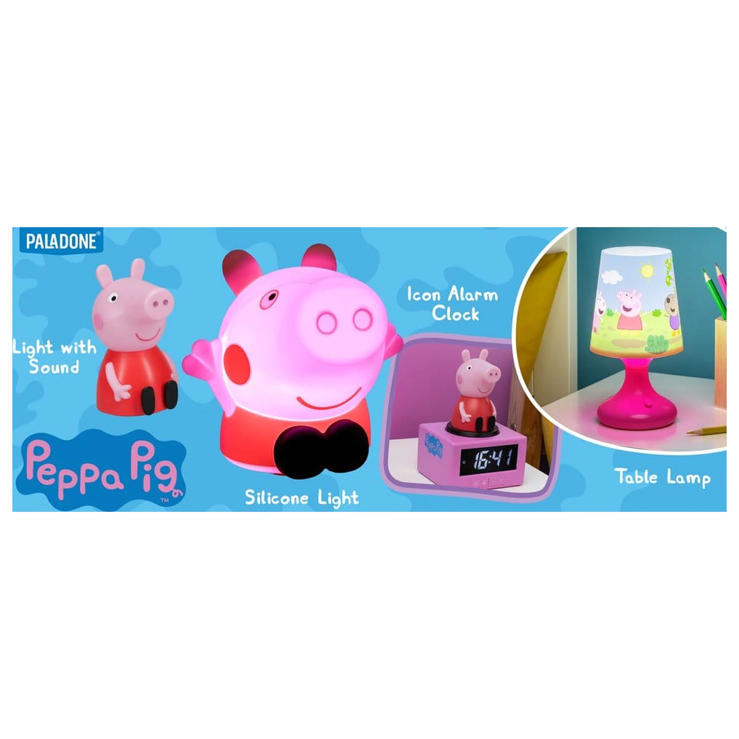 Peppa Pig Ceas deșteptător de antrenament pentru somn poza produsului
