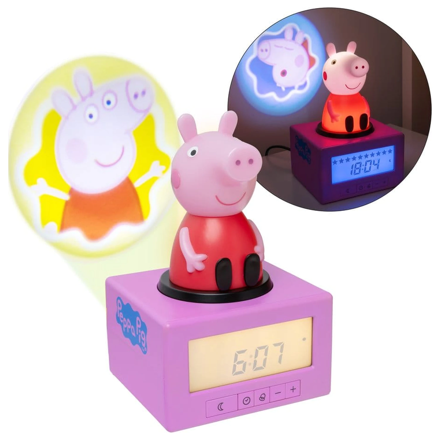 Peppa Pig Ceas deșteptător de antrenament pentru somn poza produsului