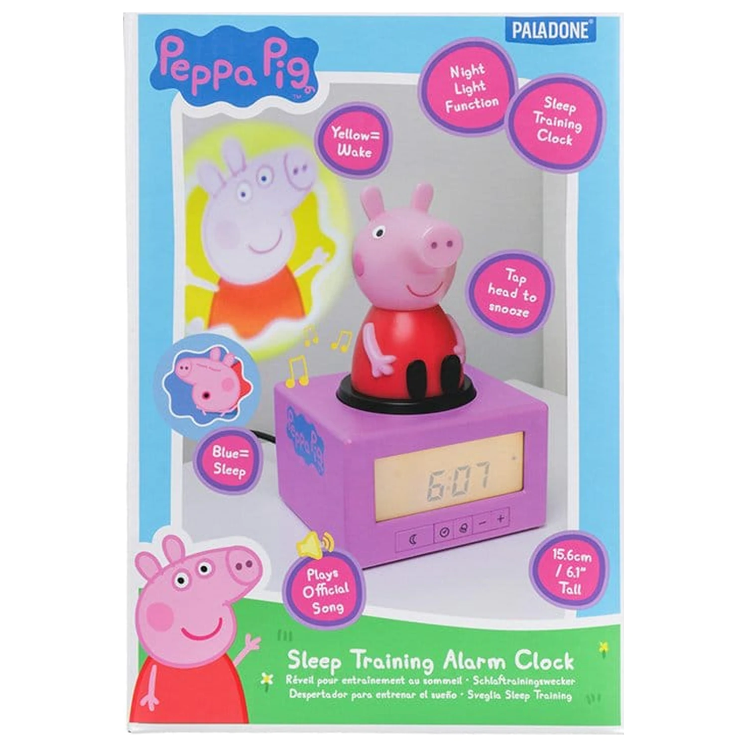 Peppa Pig Ceas deșteptător de antrenament pentru somn poza produsului