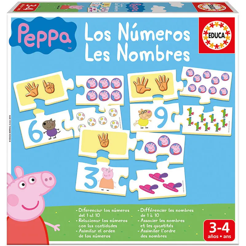 Peppa Pig Joc învață numerele poza produsului