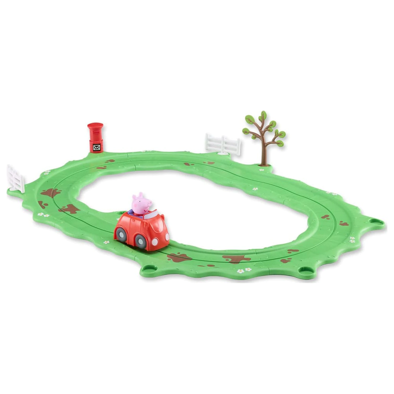Peppa Pig Whizz Around Peppa's Little Red Car Set poza produsului
