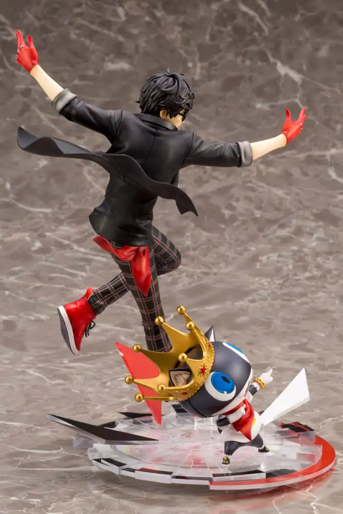 Persona 5 Dancing Star Night ARTFXJ Statuie 1/8 Erou & Morgana 25 cm poza produsului