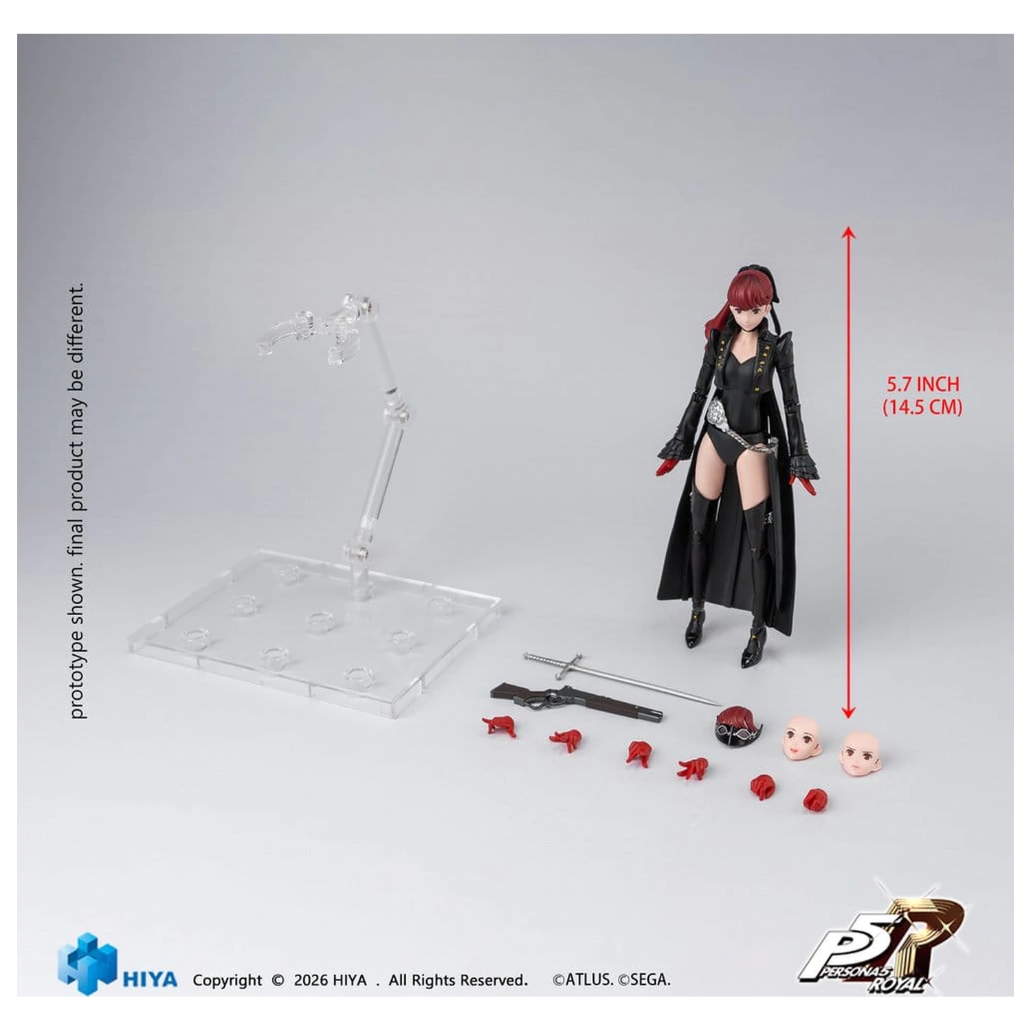 Persona 5 Royal Exquisite Basic Series Figurina de actiune 1/12 Violet 15 cm poza produsului