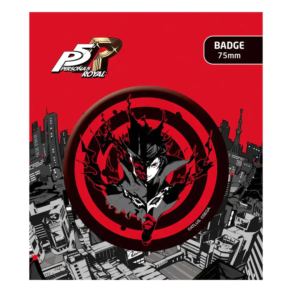 Persona 5 Royal Pin Badge Joker & Arsène, insignă poza produsului