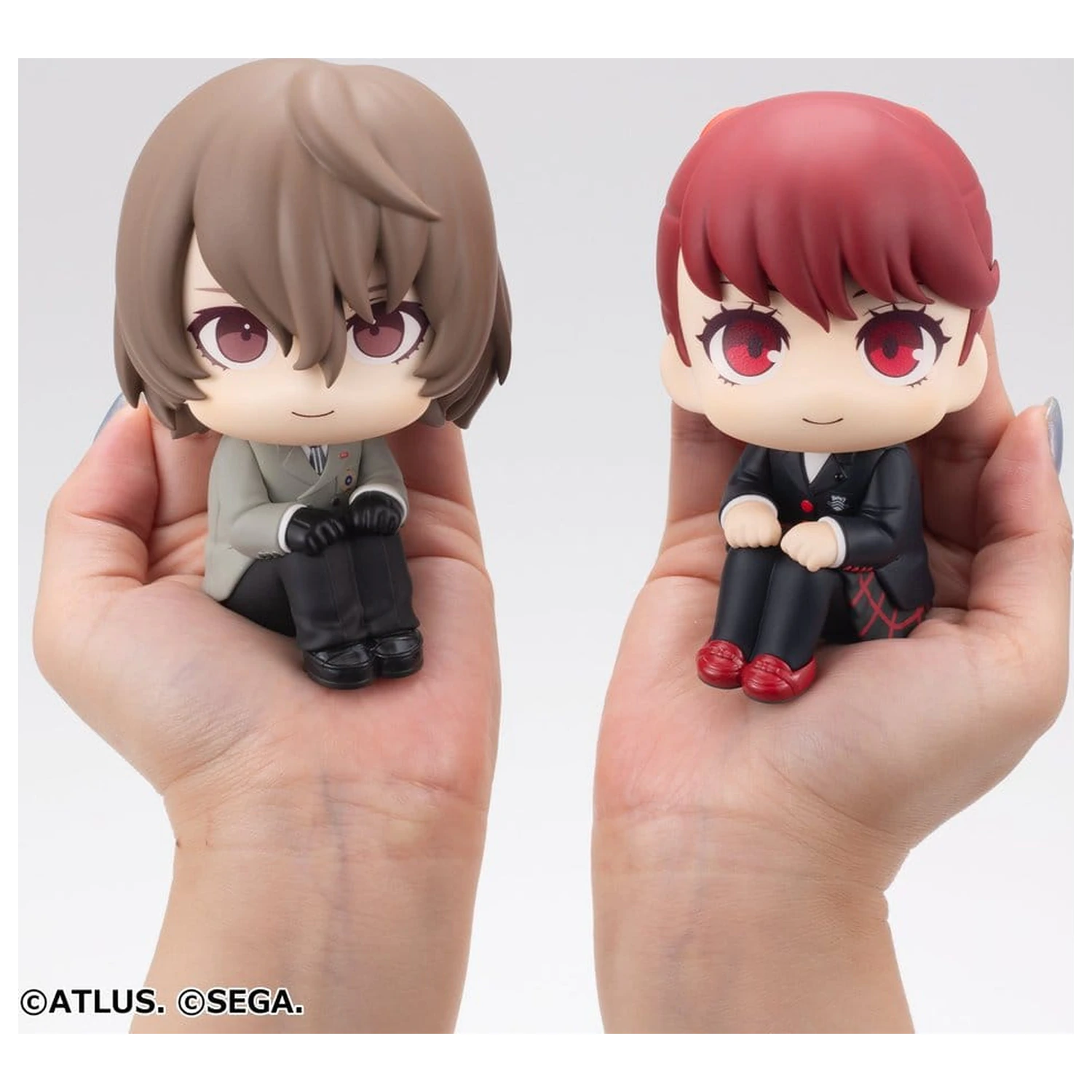 Persona 5 The Royal Look Up figurine PVC set 2 bucăți Goro Akechi & Kasumi Yoshizawa 11 cm (cu cadou) poza produsului