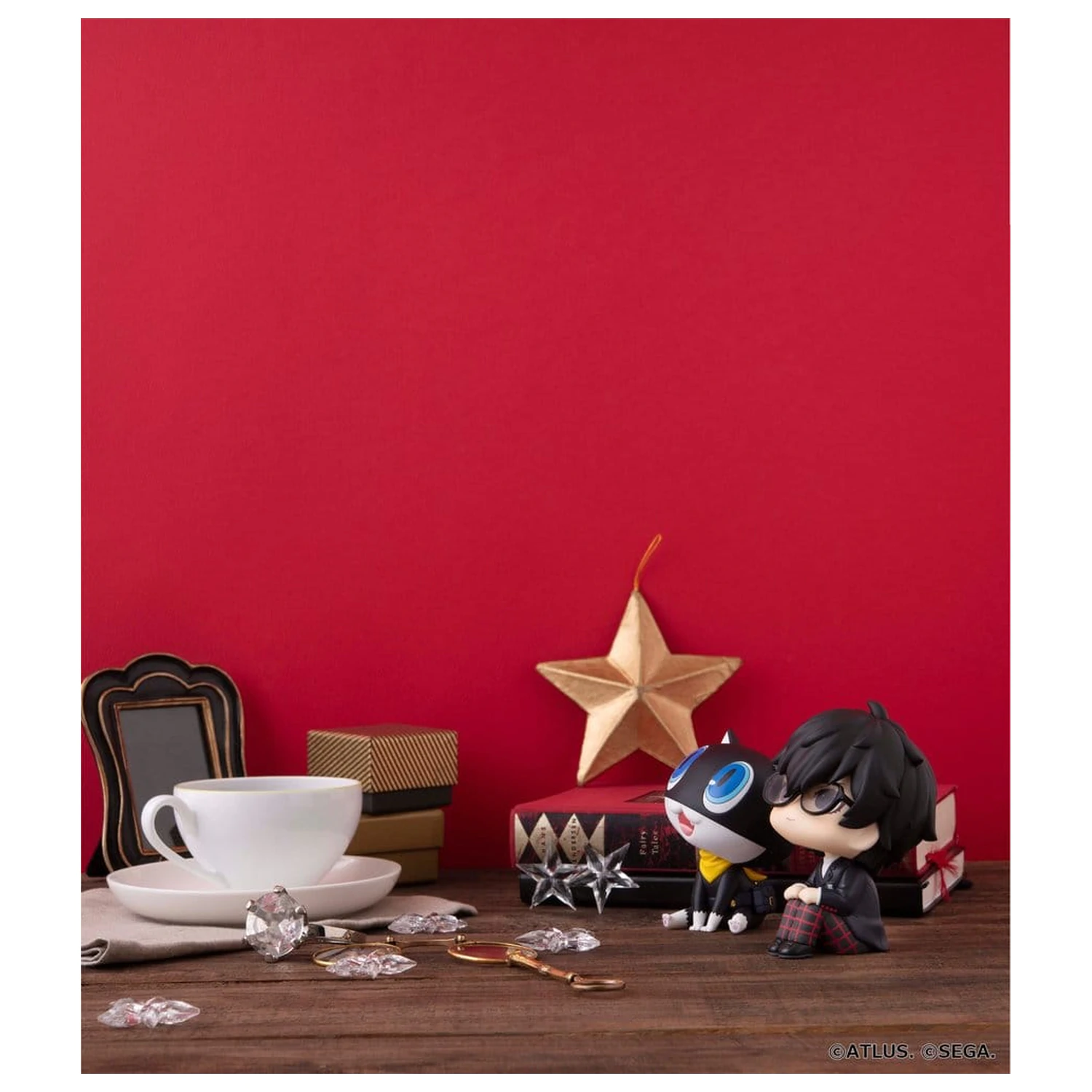 Persona 5 the Royal Look Up PVC Figures 2-Pack Hero & Morgana 11 cm (cu cadou) poza produsului