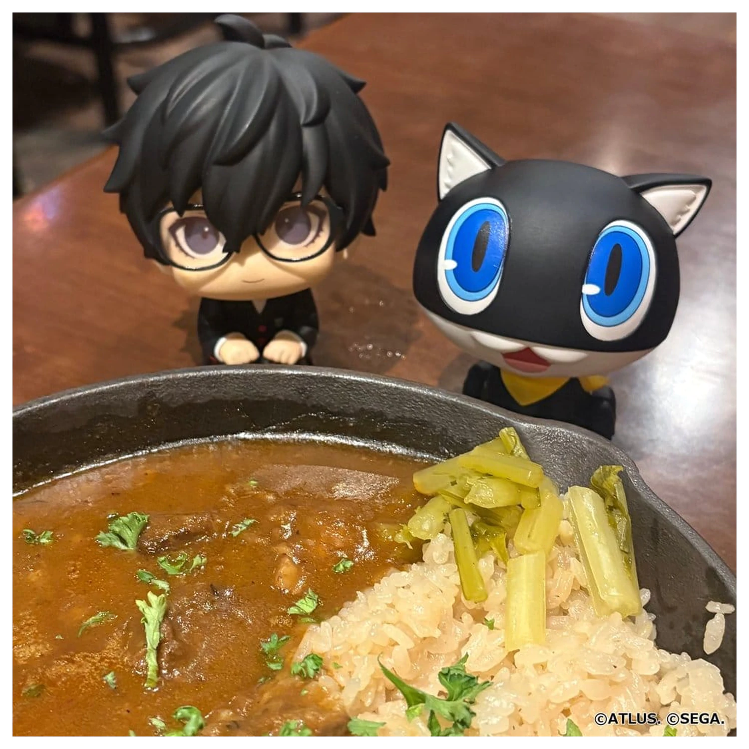 Persona 5 the Royal Look Up PVC Figures 2-Pack Hero & Morgana 11 cm (cu cadou) poza produsului
