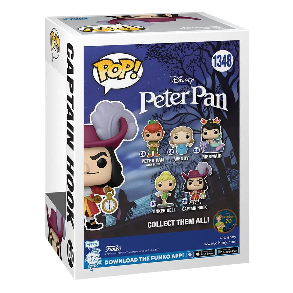 Peter Pan 70th Anniversary POP! Disney Figurina de Vinil Hook 9 cm poza produsului