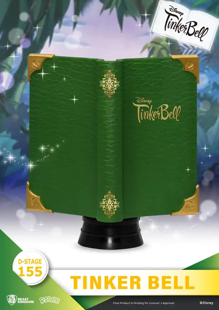 Peter Pan Book Series D-Stage PVC Diorama Zâna Tinker Bell 15 cm poza produsului