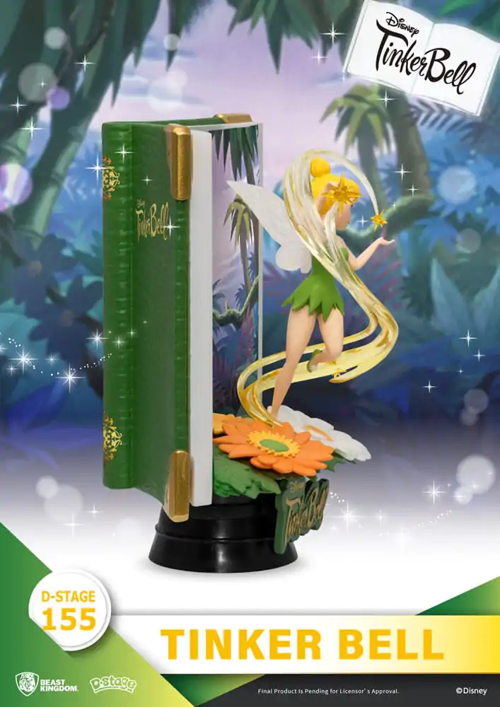Peter Pan Book Series D-Stage PVC Diorama Zâna Tinker Bell 15 cm poza produsului