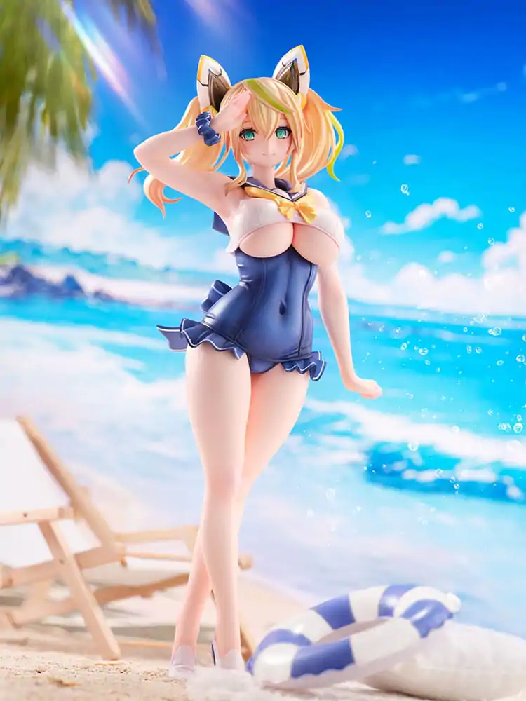 Statuie PVC Phantasy Star Online 2 1/7 Es Cool Breeze Gene - Summer Vacation 26 cm poza produsului