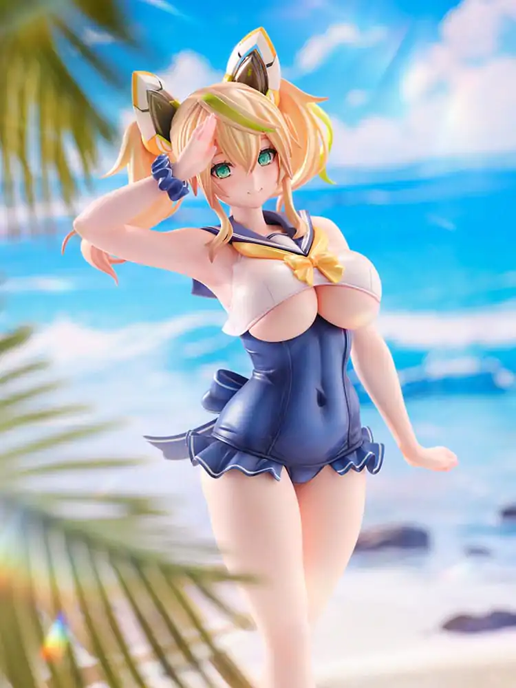Statuie PVC Phantasy Star Online 2 1/7 Es Cool Breeze Gene - Summer Vacation 26 cm poza produsului