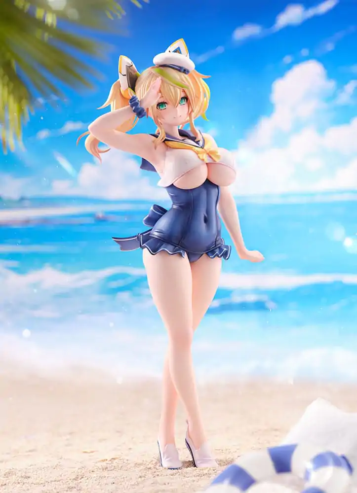Statuie PVC Phantasy Star Online 2 1/7 Es Cool Breeze Gene - Summer Vacation 26 cm poza produsului