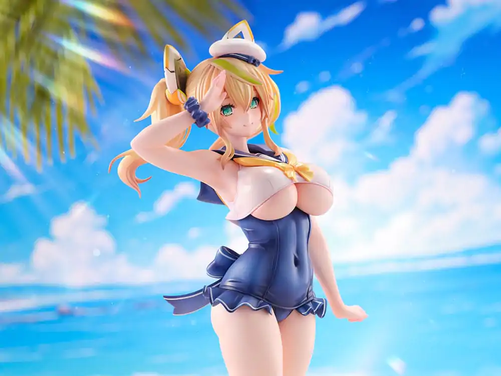 Statuie PVC Phantasy Star Online 2 1/7 Es Cool Breeze Gene - Summer Vacation 26 cm poza produsului