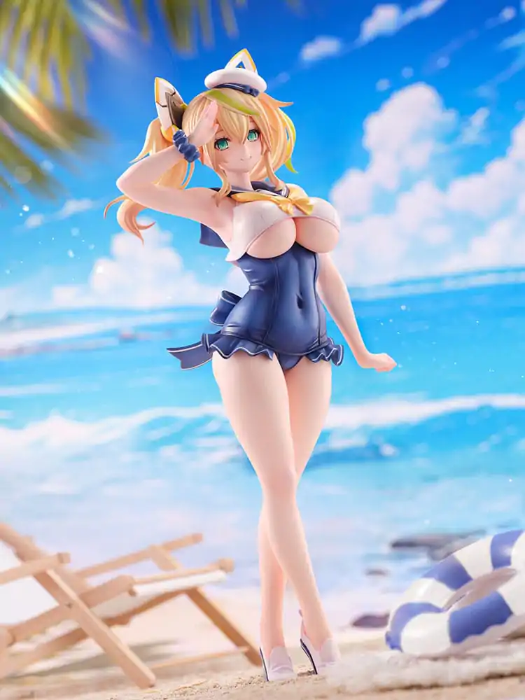 Statuie PVC Phantasy Star Online 2 1/7 Es Cool Breeze Gene - Summer Vacation 26 cm poza produsului