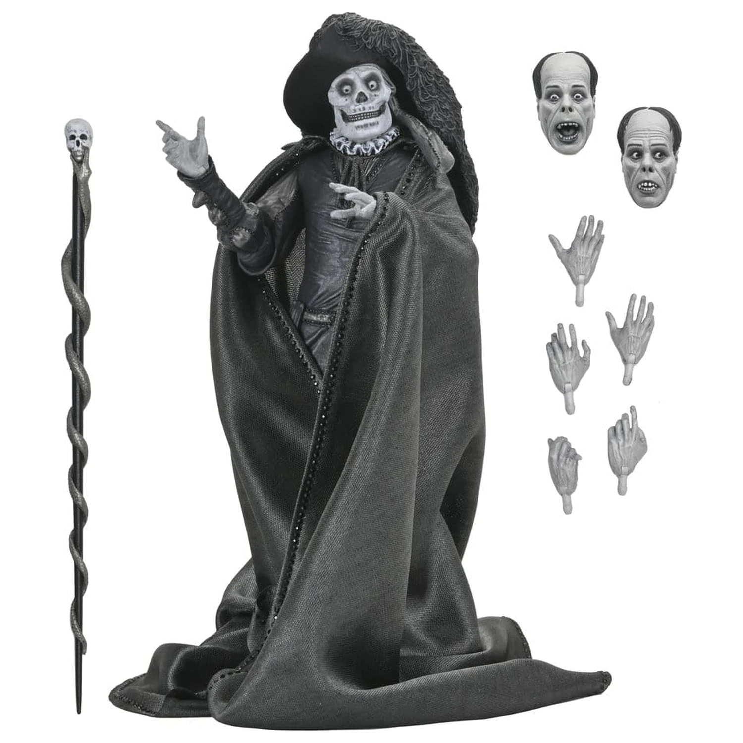 Phantom of the Opera (1925) Ultimate Action Figure Masque of the Red Death (B&W) 18 cm poza produsului