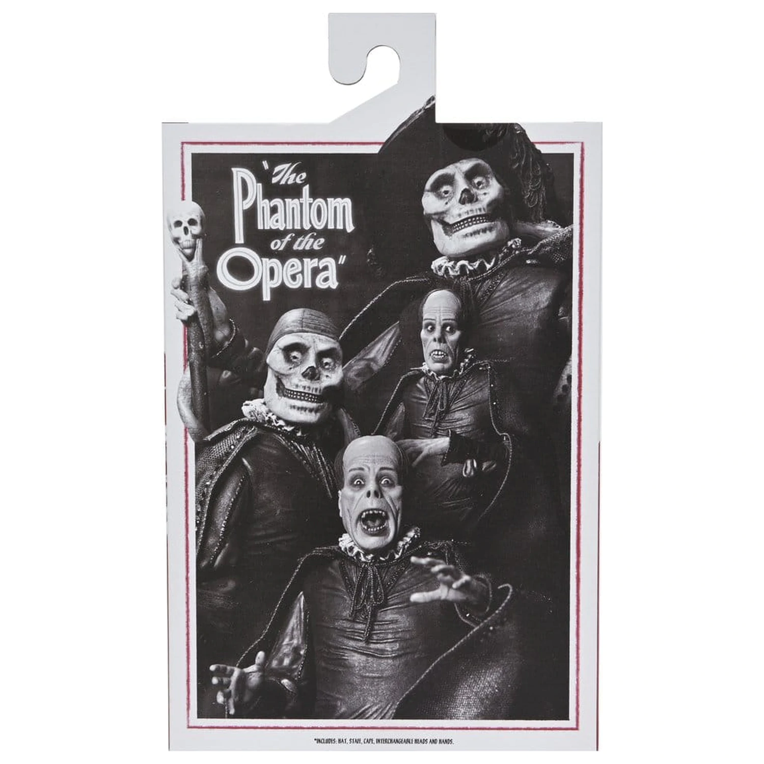 Phantom of the Opera (1925) Ultimate Action Figure Masque of the Red Death (B&W) 18 cm poza produsului