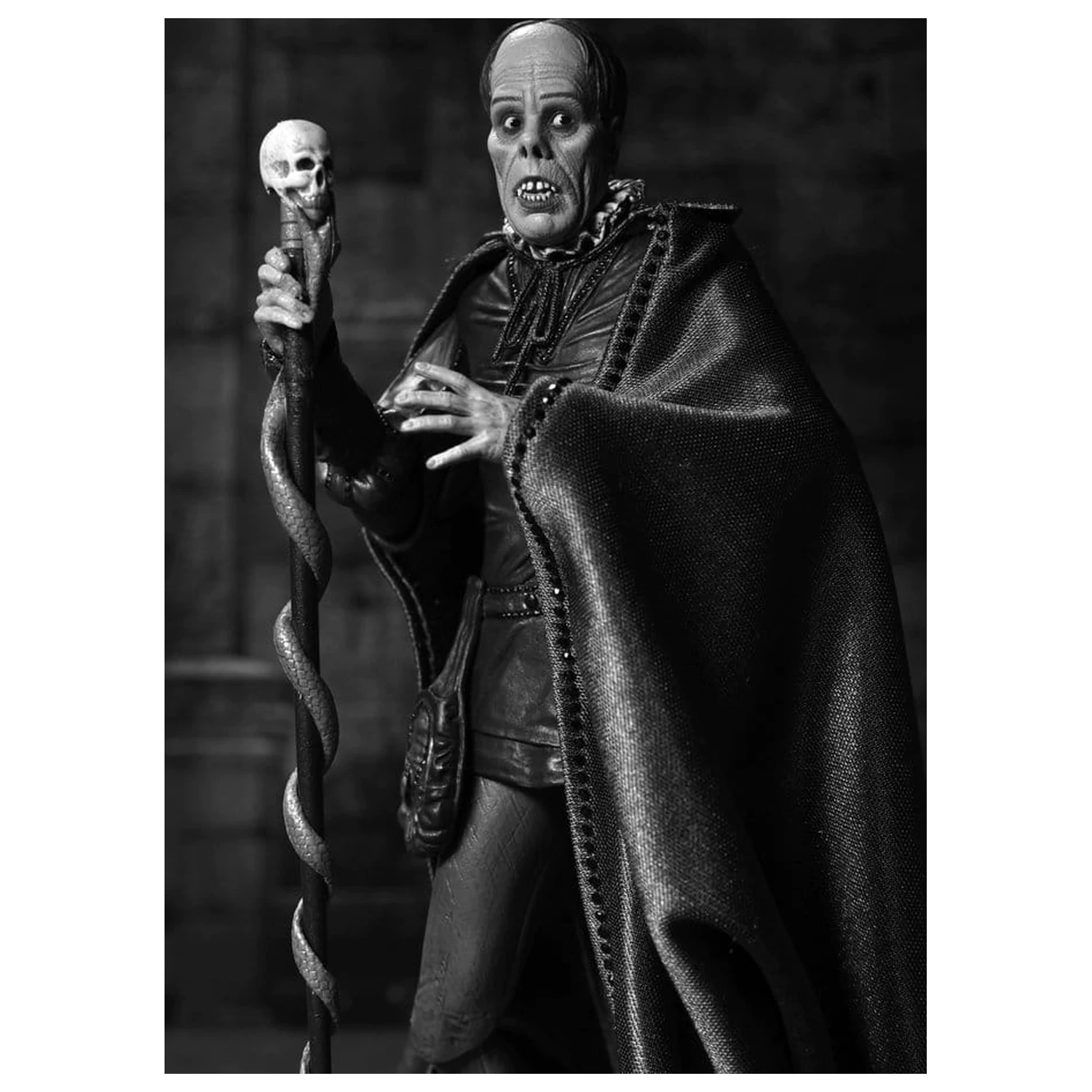 Phantom of the Opera (1925) Ultimate Action Figure Masque of the Red Death (B&W) 18 cm poza produsului
