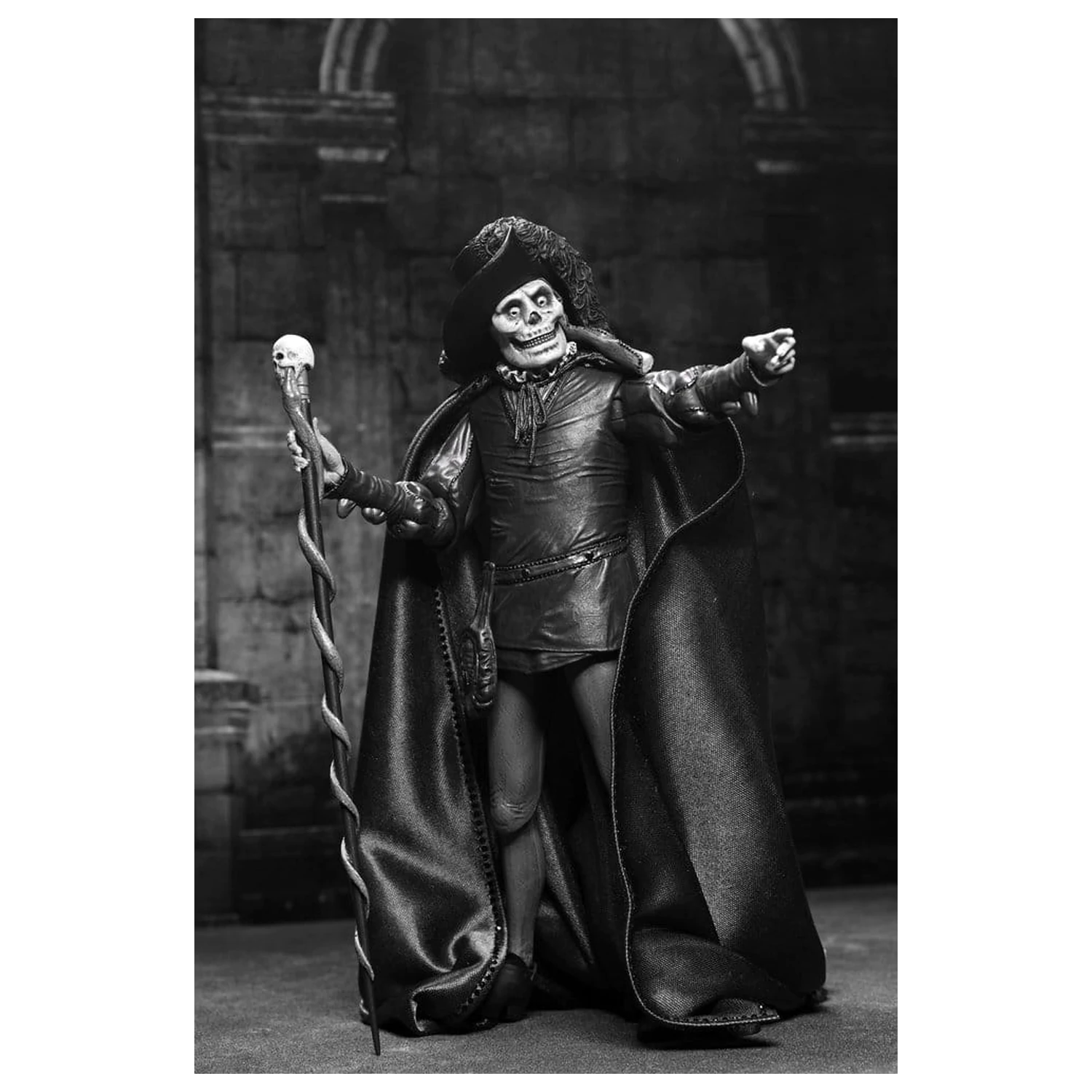 Phantom of the Opera (1925) Ultimate Action Figure Masque of the Red Death (B&W) 18 cm poza produsului