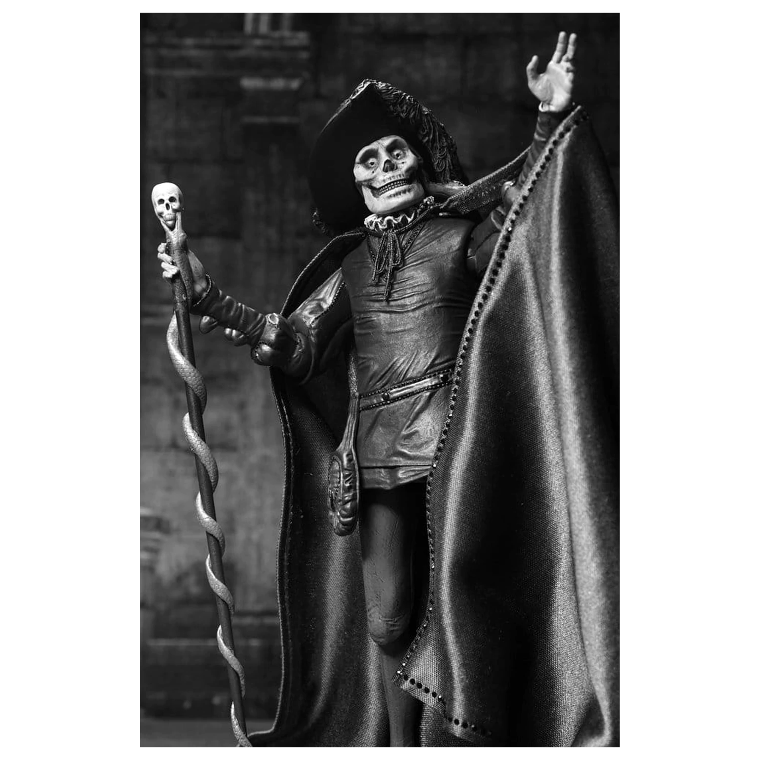 Phantom of the Opera (1925) Ultimate Action Figure Masque of the Red Death (B&W) 18 cm poza produsului