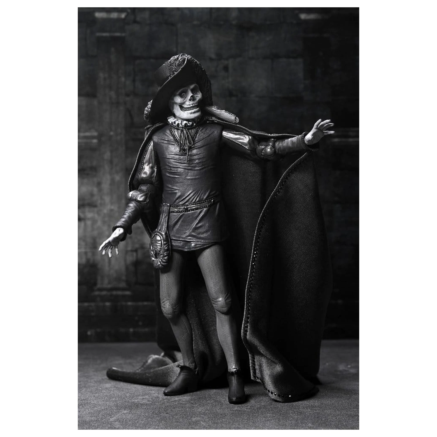 Phantom of the Opera (1925) Ultimate Action Figure Masque of the Red Death (B&W) 18 cm poza produsului
