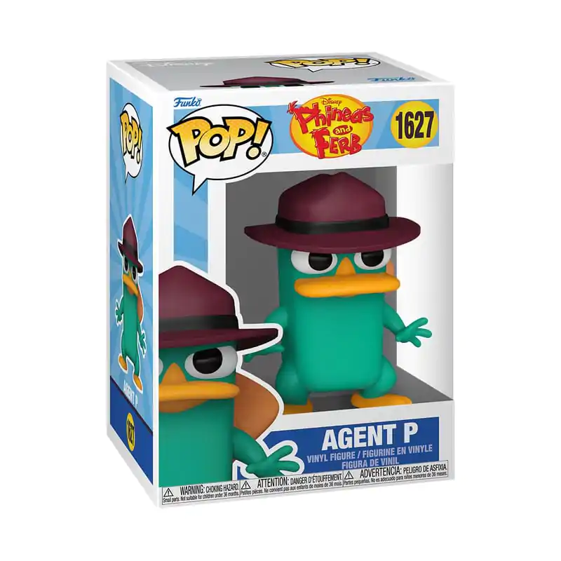 Phineas and Ferb Funko POP! Disney Vinyl Figure Agent Perry 9 cm figurină vinil poza produsului