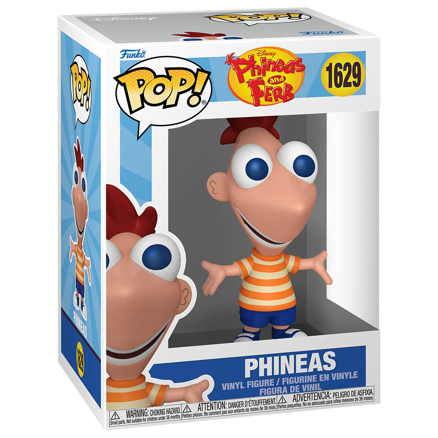Phineas and Ferb Funko POP! Disney Vinyl Figure Phineas 9 cm poza produsului