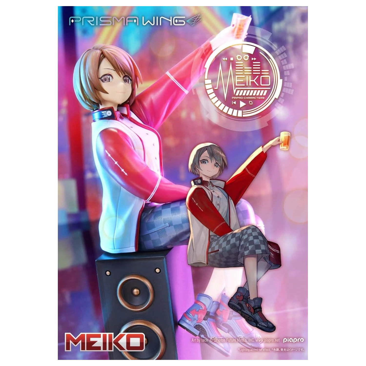 Piapro Characters Prisma Wing Statuie 1/7 Meiko Illustration by lack 21 cm poza produsului