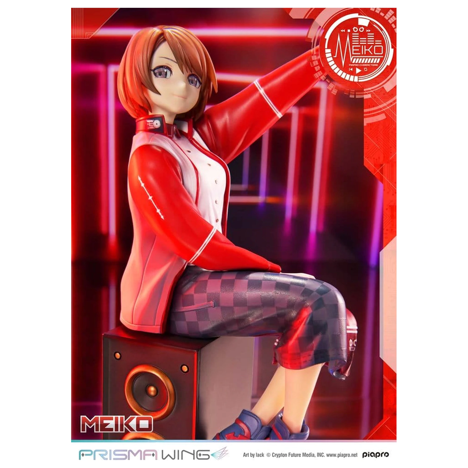 Piapro Characters Prisma Wing Statuie 1/7 Meiko Illustration by lack 21 cm poza produsului