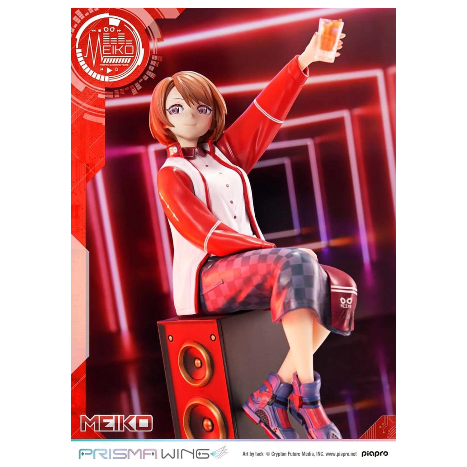 Piapro Characters Prisma Wing Statuie 1/7 Meiko Illustration by lack 21 cm poza produsului