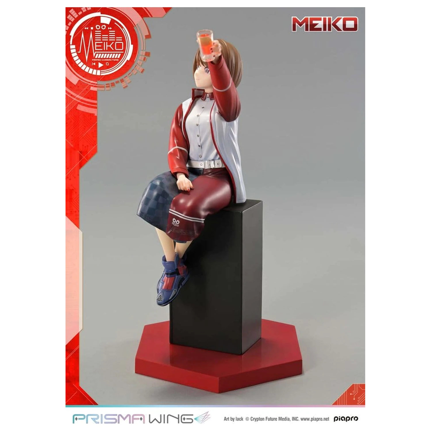 Piapro Characters Prisma Wing Statuie 1/7 Meiko Illustration by lack 21 cm poza produsului