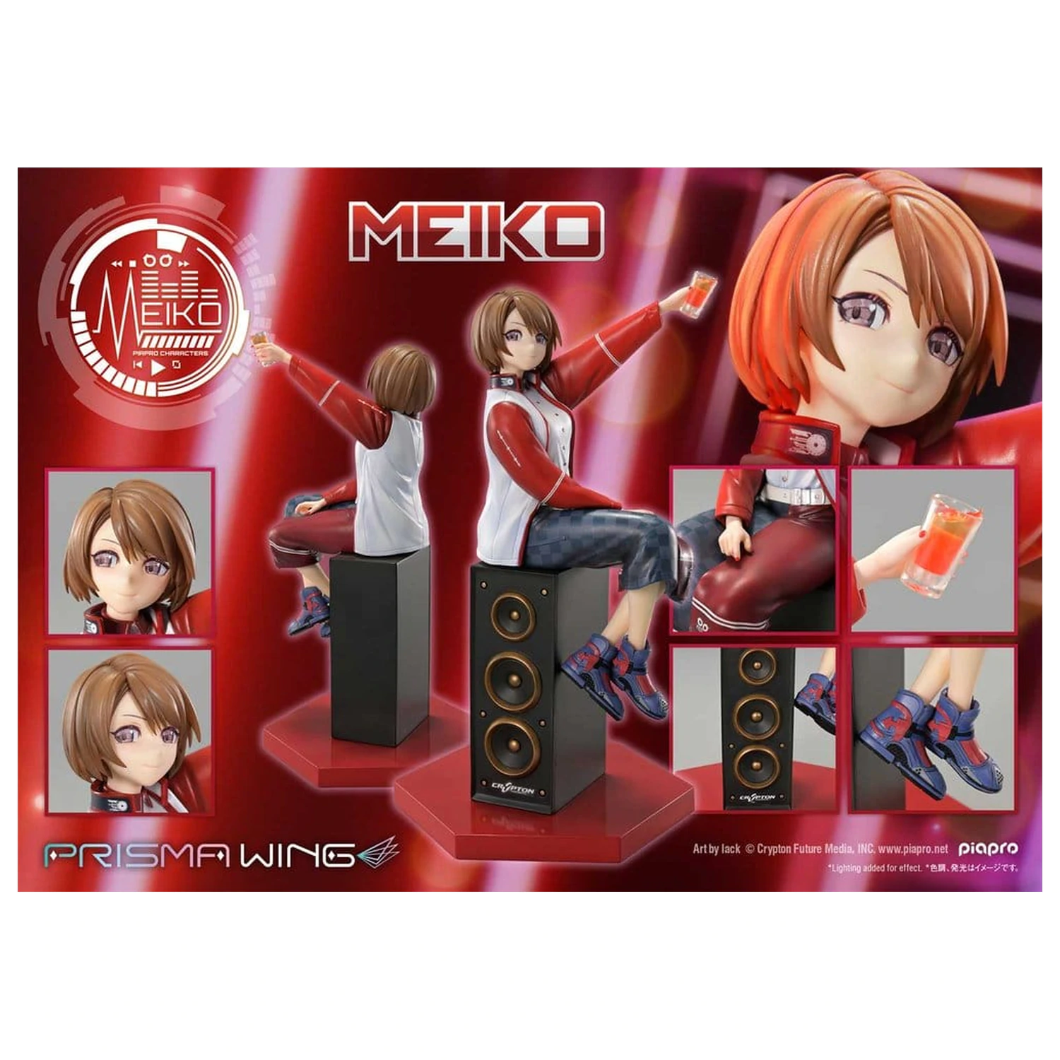 Piapro Characters Prisma Wing Statuie 1/7 Meiko Illustration by lack 21 cm poza produsului