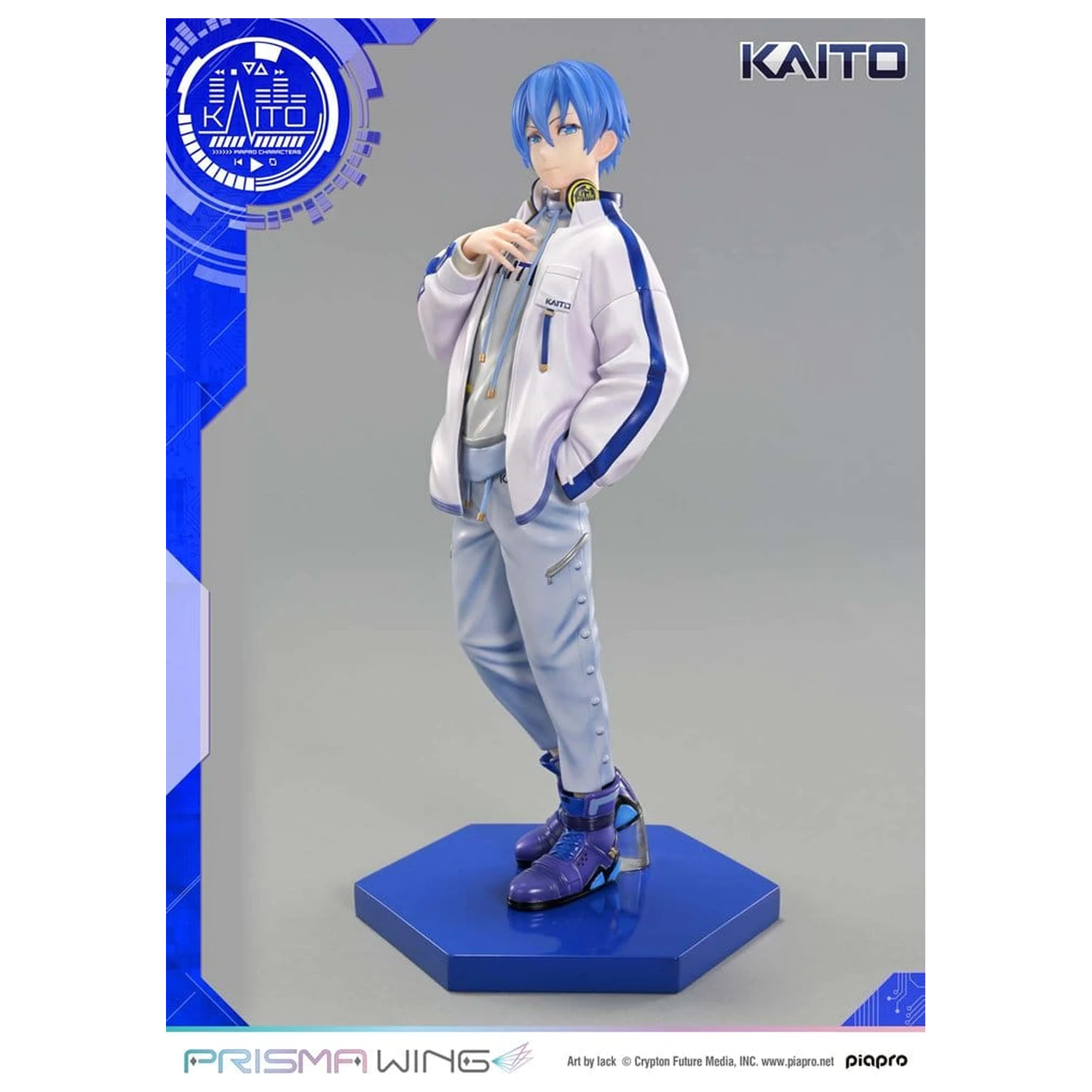 Figurina Piapro Characters Prisma Wing Figure 1/7 KAITO "Art by lack" 24 cm poza produsului