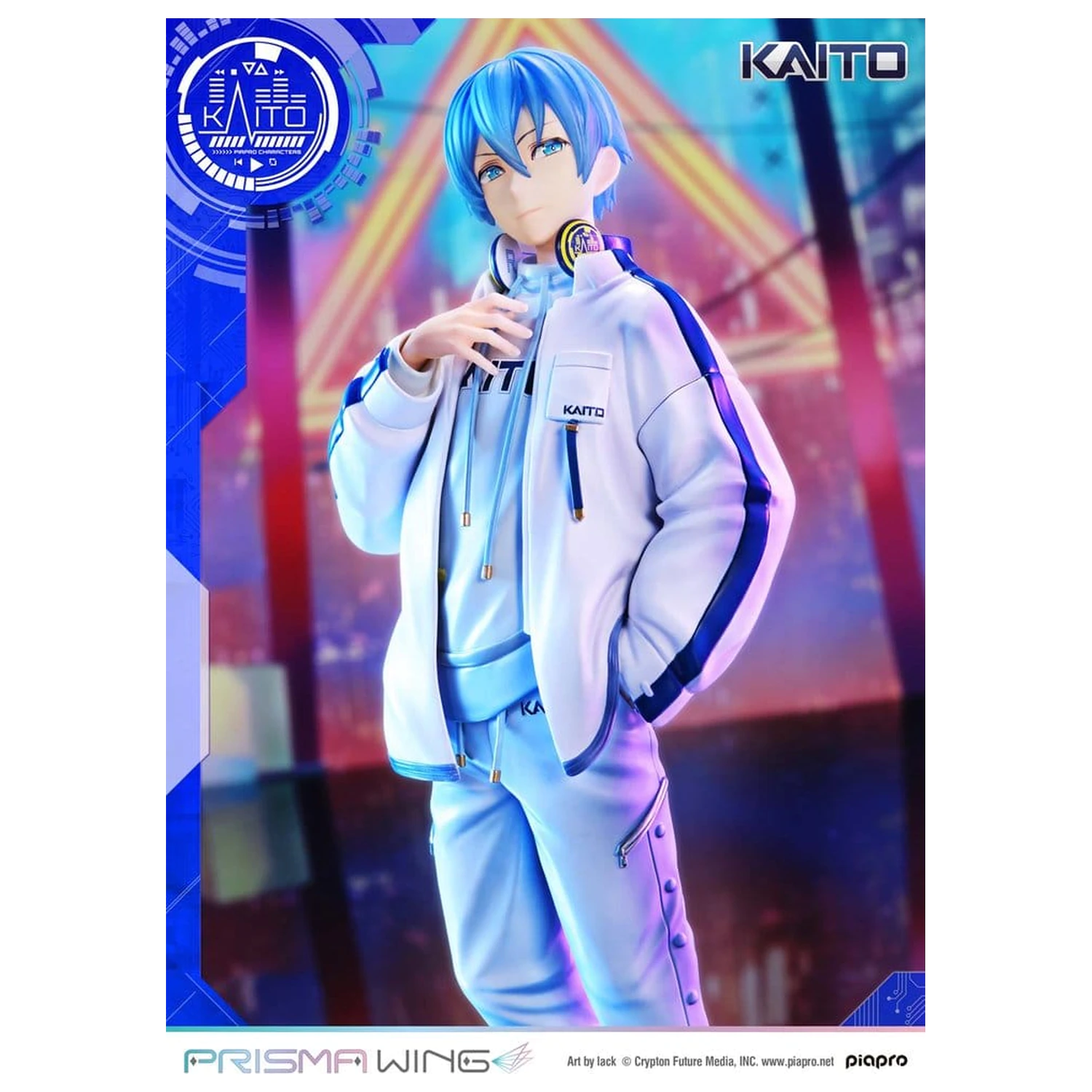 Figurina Piapro Characters Prisma Wing Figure 1/7 KAITO "Art by lack" 24 cm poza produsului