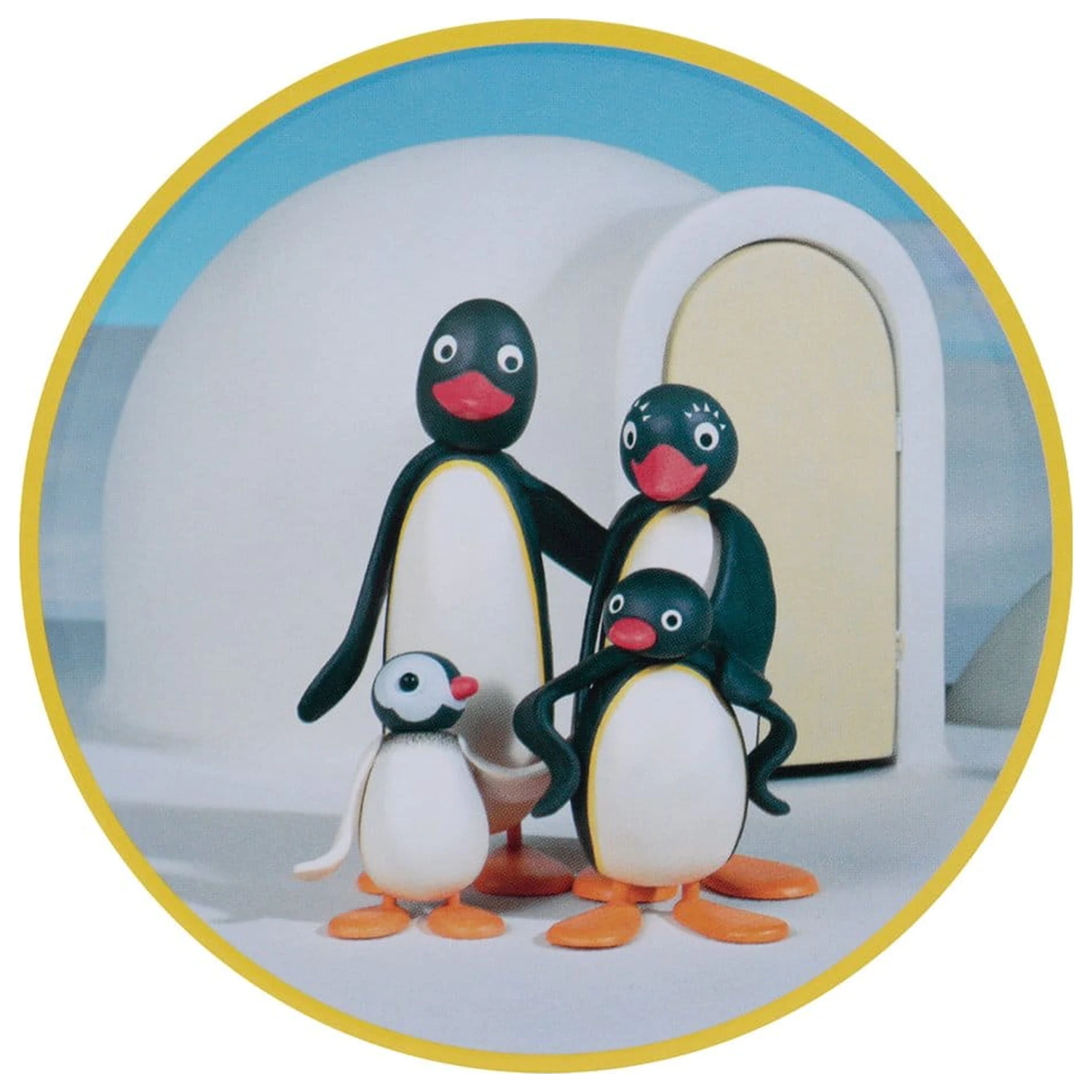 Pingu Coaster set de 4 bucati poza produsului