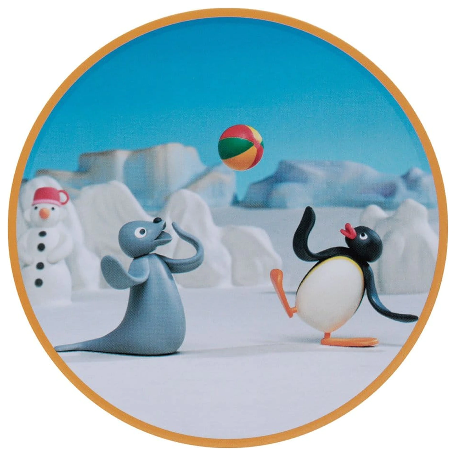 Pingu Coaster set de 4 bucati poza produsului