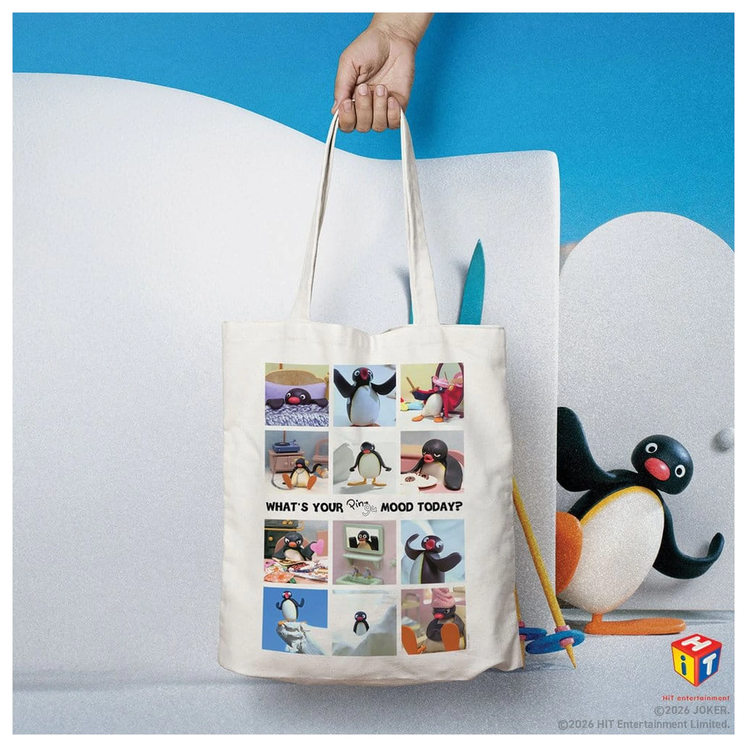 Pingu Geanta Tote Bag Moods poza produsului